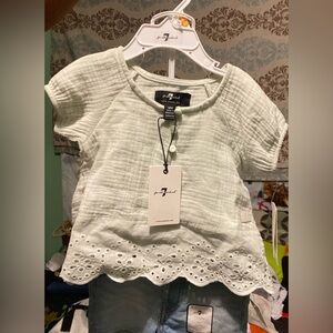 Shirt and shorts girls